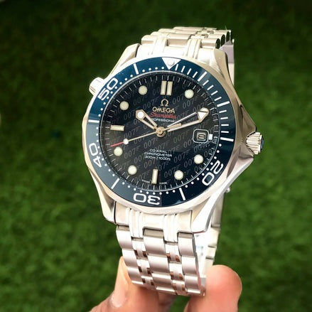 OM Seamaster 007 Jeams Bond Automatic Stainless Steel Mens Watch