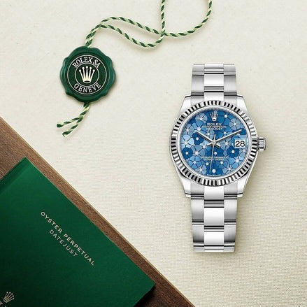 RX Datejust 31 Blue Dial Womens Watch